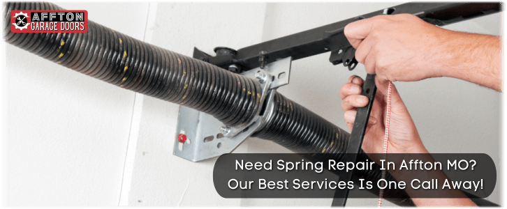 Broken Garage Door Spring Affton MO